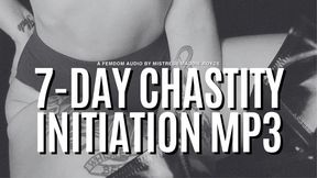 7-Day Chastity Initiation Mantra - Femdom Keyholder Male Chastity Training