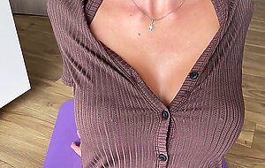 Dirty YOGA Instructor Fucked me When He Saw my CamelToe