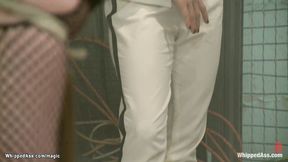 ”Bound dyke fingered & whipped”