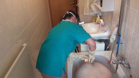 The great washing day - Extreme femdom fisting