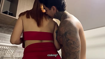 MY STEPMOTHER can&#039_t refuse to fuck me while my step dad is away.