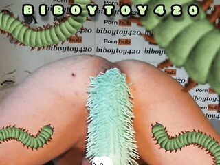 Anal centipede crawling in and out,manga parody.(halloween pleasure)