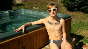 Enjoying the Sun with Skyler