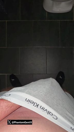 Dominant PhantomGentX Strokes Thick Cock with Provocative Dirty Talk