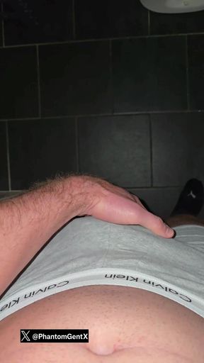 Dominant PhantomGentX Strokes Thick Cock with Provocative Dirty Talk