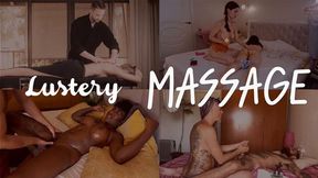 Steamy massage leads to hot fuck session