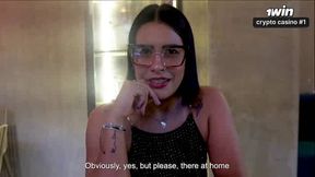 Amateur stepmom Kylei Ellish pounces the waiter and her stepdaughter, giving tough hump pointers in a hot threesome!