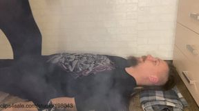 Muddy Martens licking and trampling (for mobile devices)