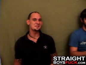 Naughty teen babe enjoys being plowed by two horny dudes