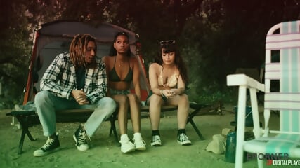 Eporner Exclusive ~ Threeway Camp Fucking