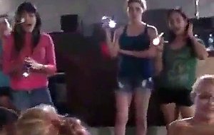College girls eating pussy at a sorority hazing party