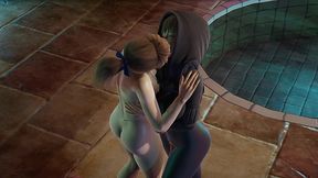kasumi x futanari phase 4 in pool