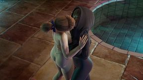 kasumi x futanari phase 4 in pool