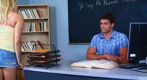 My teacher got a big cock!