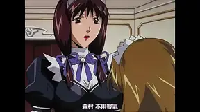 Horny Maids Share Cock and Get DPd in Lesbian Hentai