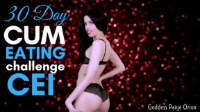 30 Day Cum Eating Challenge CEI