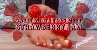 Sticky, Sweet, All Over My Feet🍓Slime Foot ASMR