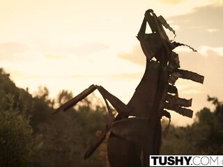 TUSHY Anal Lessons for Hot Nerd Maya Grand