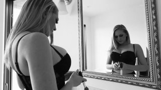 Classy Blonde Kagney Linn Karter Swallows a Cum Load After a Hardcore Fuck