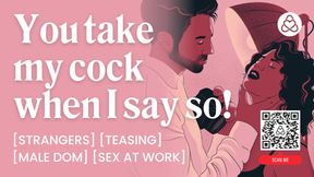 ASMR Audio Porn: Male Dom Photographer Fucks His Model at Work - Teasing &amp; Public Sex - Erotic Audio Roleplay for Women