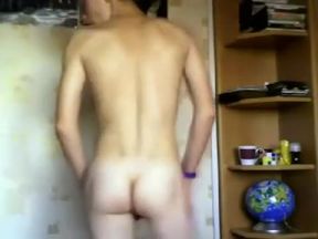 russian boy really open his hole hole wide