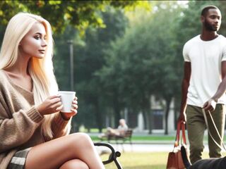 Cheating White Woman Meets Ebony Guy at the Park Audio Story BBC