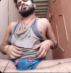 A Sexy Masturbater Doing Handjob with Full of Hornyness