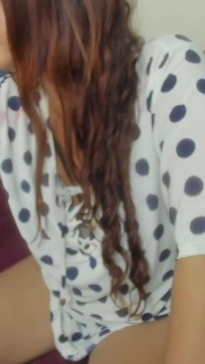 Beautiful Redhead with Glasses Wants You to Ejaculate on Her Big Tits