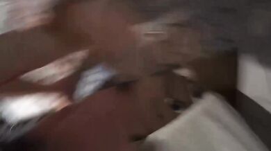 Her cheating wife takes it in the ass from her friends
