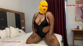 HOT EBONY SEDUCTIVELY FUCKS HER BOSS. FIRST DAY AT WORK IN THE MOTEL