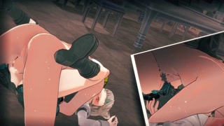 【Genshin Impact Lynette】3D Hentai Animation.(Fingering,handjob,blowjob,sex)