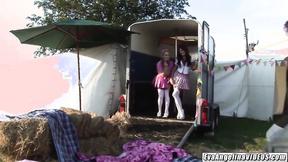 ”Bitches in a Box - Slutty Surprise at the Local Fair! :O”