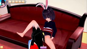 Azur Lane Hentai'Nagato And Shiranui Senually Play With Eachother Until They Both Cum