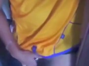 Mexican Soccer Player Jerks Off