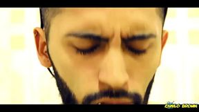 Sexy Masturbating slowly in the shower and massive cumshot - Camilo Brown