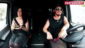 Queen Paris Takes a Wild Ride in the Sex Bus: Big Booty Adventure!