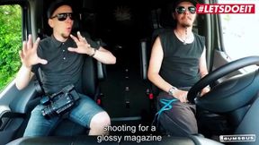 Queen Paris Takes a Wild Ride in the Sex Bus: Big Booty Adventure!
