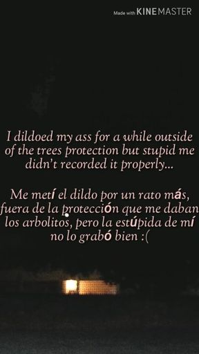 Sissy in Heat Fucking Her Ass with Dildo in the Streets at Night