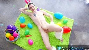 Easter Fever: Josh Cannon A.J. Sloan Go Wild With Bunny-Fueled Passion – Hot Gay Sex Scene
