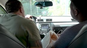 chloe cherry lunch delivery ends as interracial 3some dp session biw010