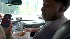 chloe cherry lunch delivery ends as interracial 3some dp session biw010