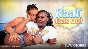 BLACK TGIRLS - Kaali Eats Out