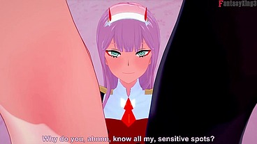 Zero Two having hard sex - RED POV - DARLING in the FRANXX - Full & POV on Sheer & PTRN: Fantasyking3