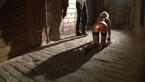 Wax Games with Submissive BDSM Slave