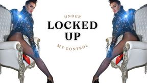 Locked in Chastity: Your Pathetic Cock Drained Bankrupt by Leather Goddess Tease