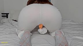 Toy as a small hand and fuck the anus with a small middle finger