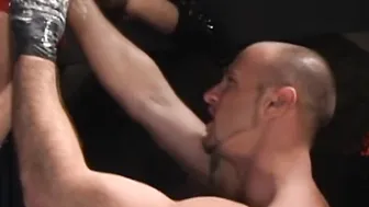 Shane fists Dragon deep and hard in kinky fetish session