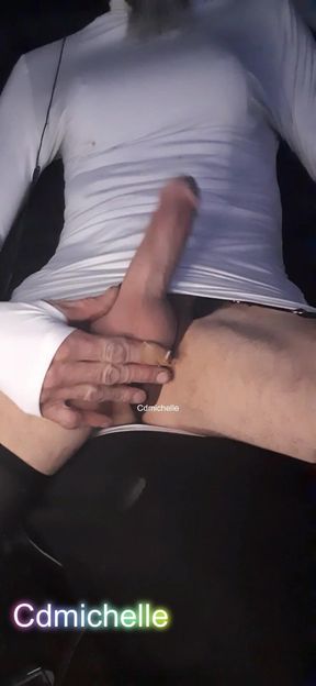 Cdmichelle Wearing White Dress