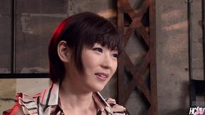 Naughty Japanese Chick Shinobu Kasagi Fills Her Mouth and Pussy