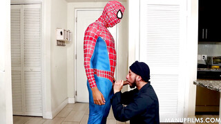 Spiderman King Cuba Rides Luis Logan Tight Asshole